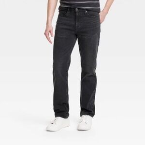 Goodfellow & Co Slim Straight Black Denim Jeans